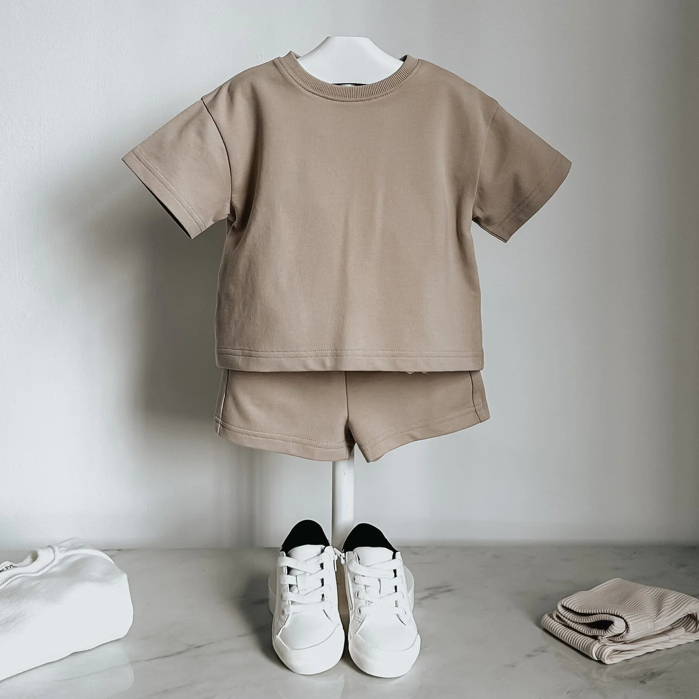 Oversized Summer Set - Beige