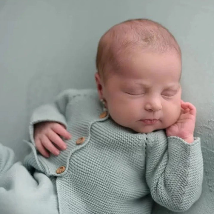Mint Newborn Knitted Set