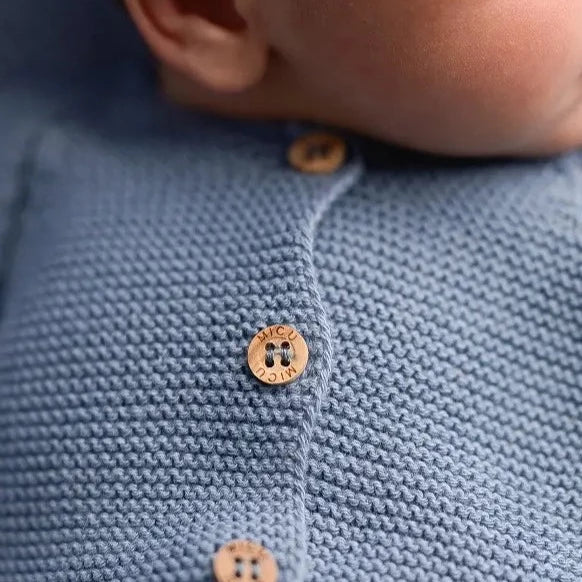 Blue Newborn Knitted Set
