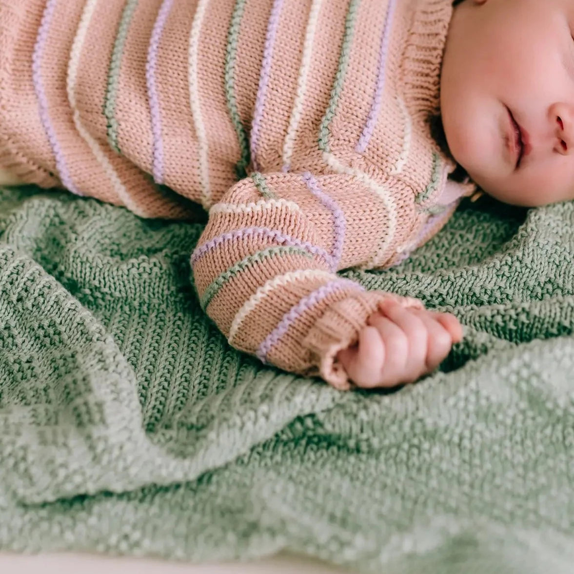 Mint Diamond Blanket
