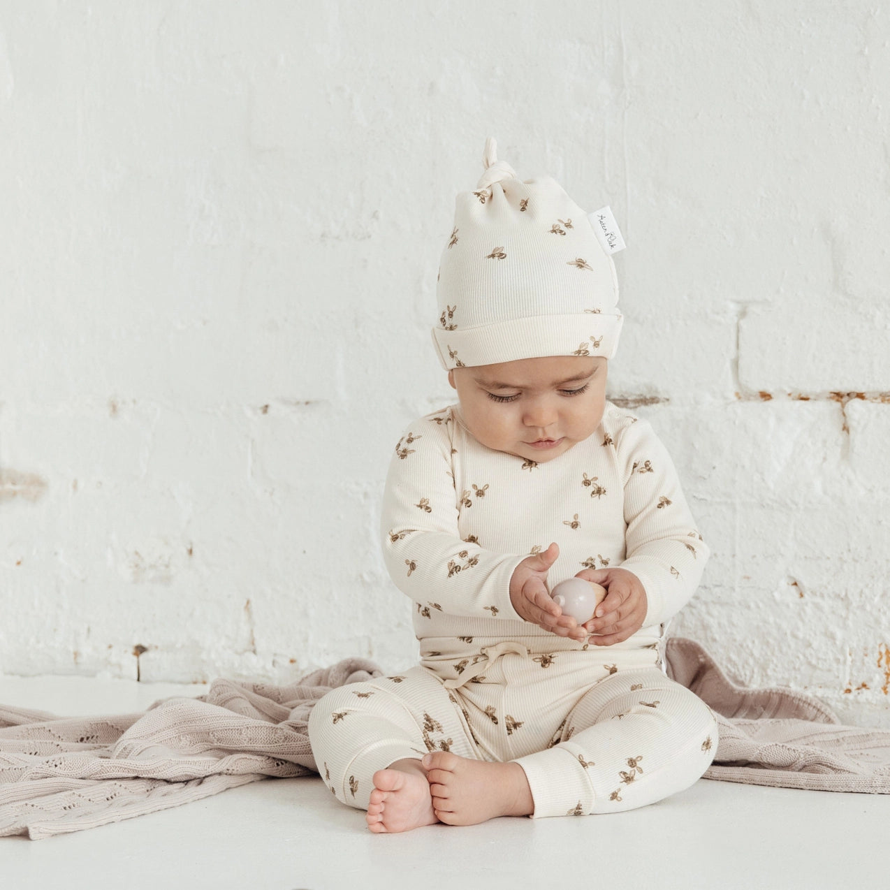 Bee Luxe Rib Leggings