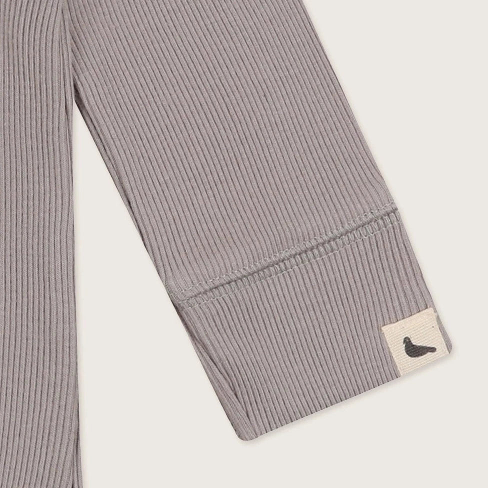 Grey Rib Bodysuit