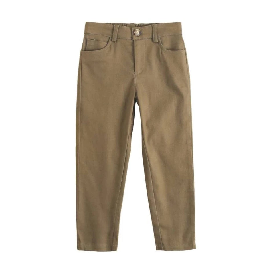 Slim Boy's Chino Pants in Khaki Colour