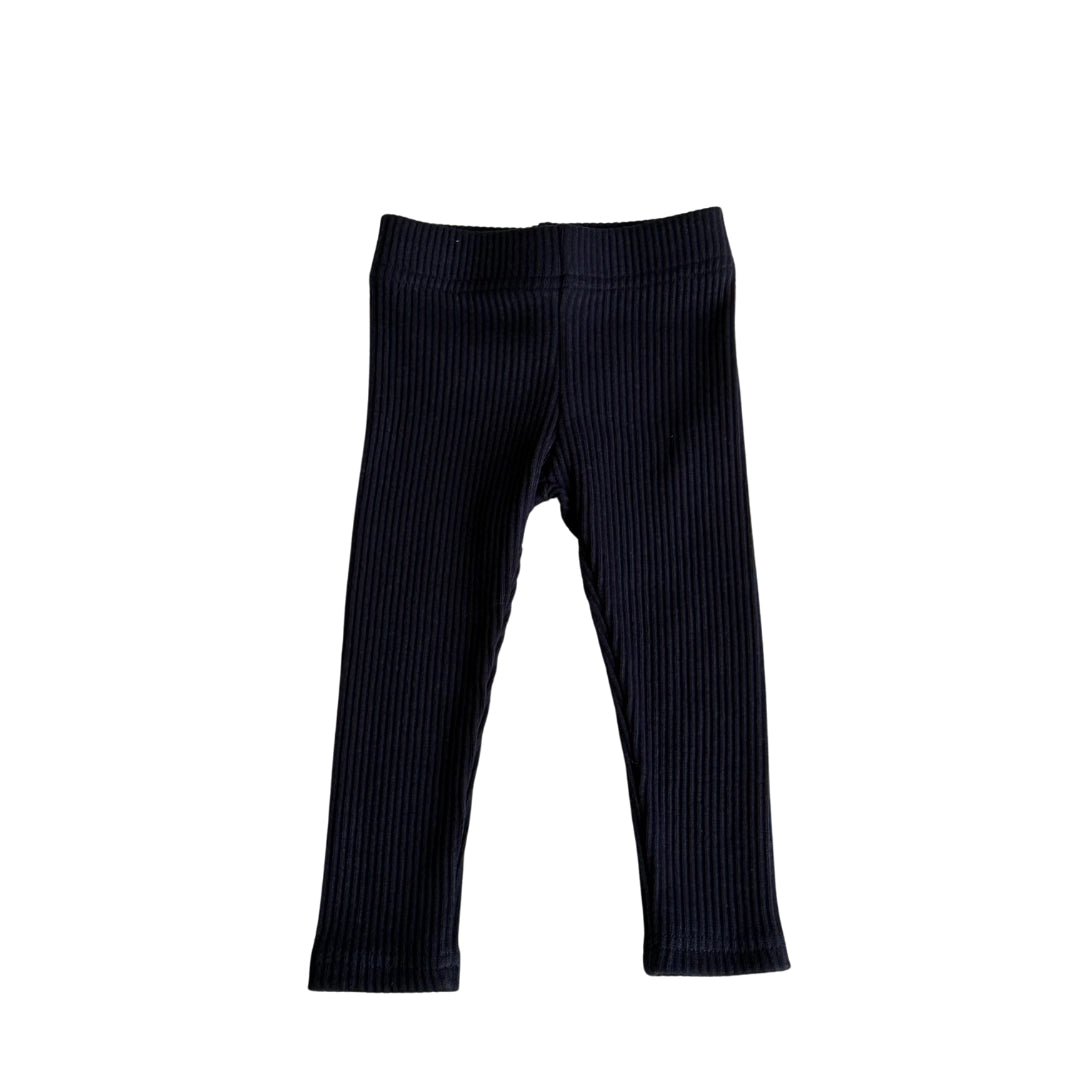 Baby LPL Ribbed Leggings - Navy