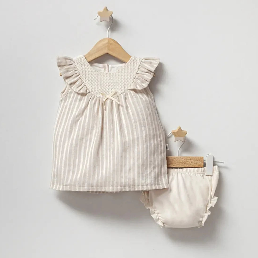 Linen Top and Shorts Set