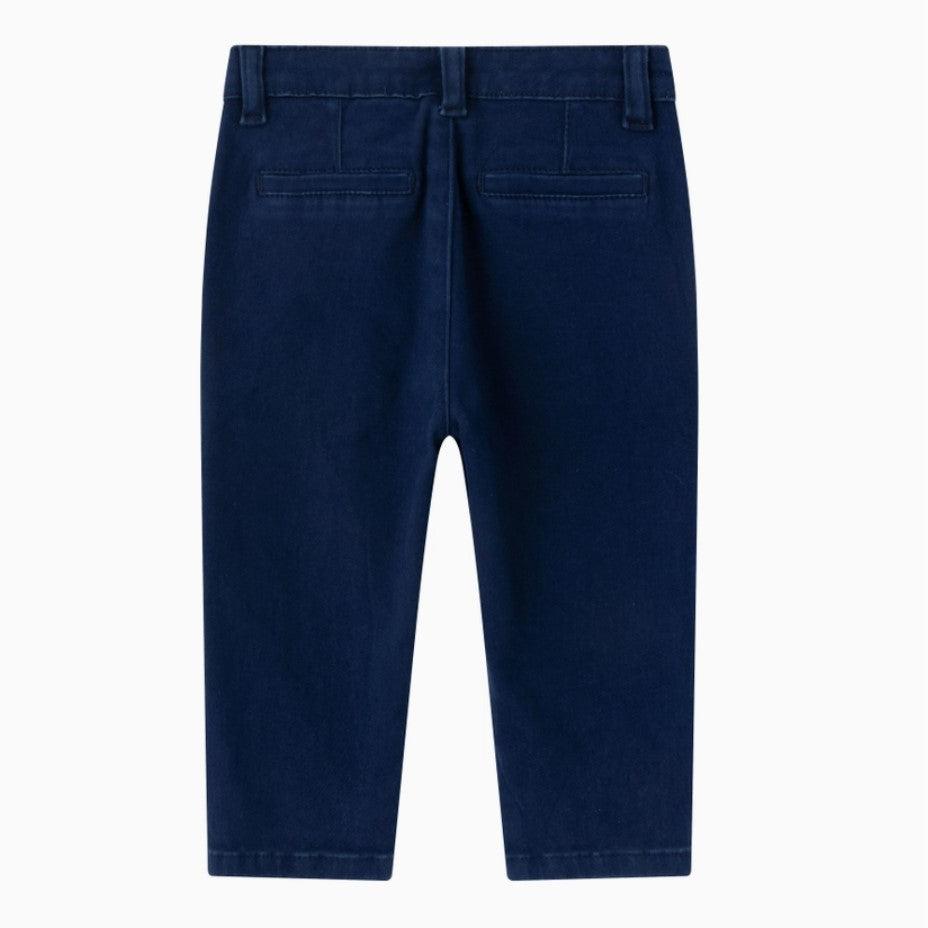 Navy Blue Baby Chino Trousers