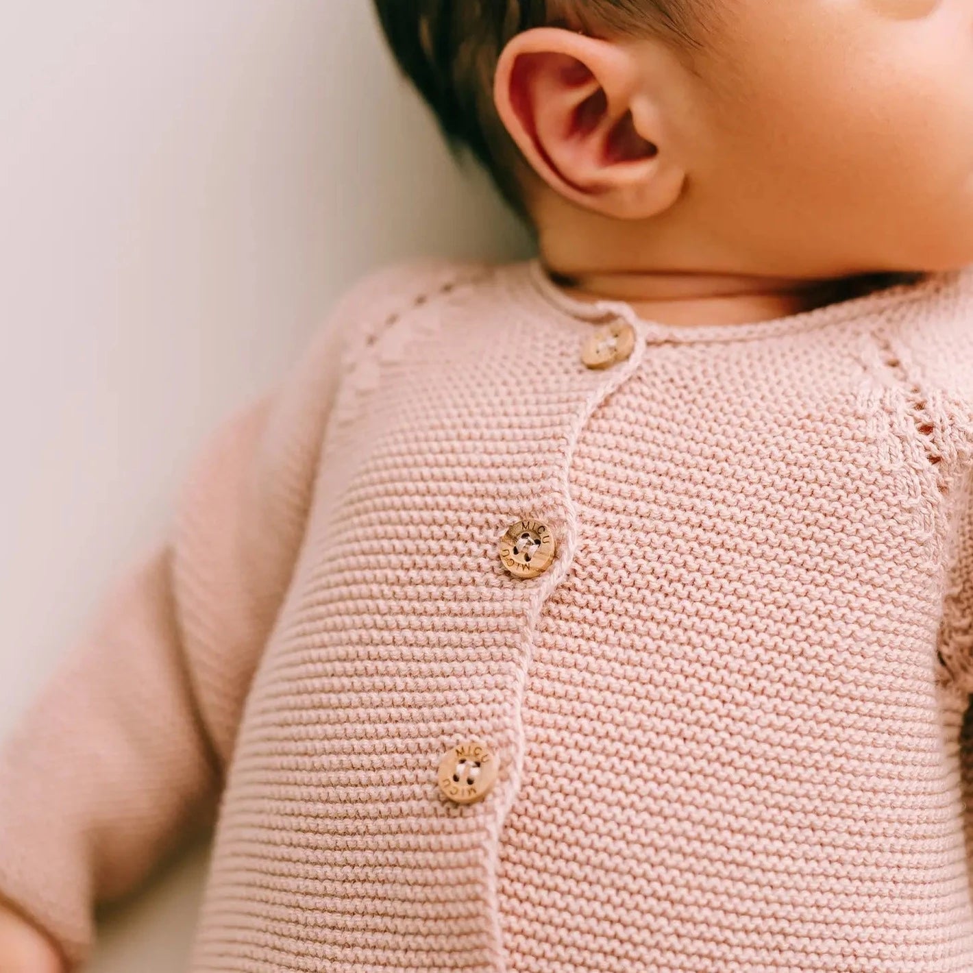 Pink Newborn Knitted Set