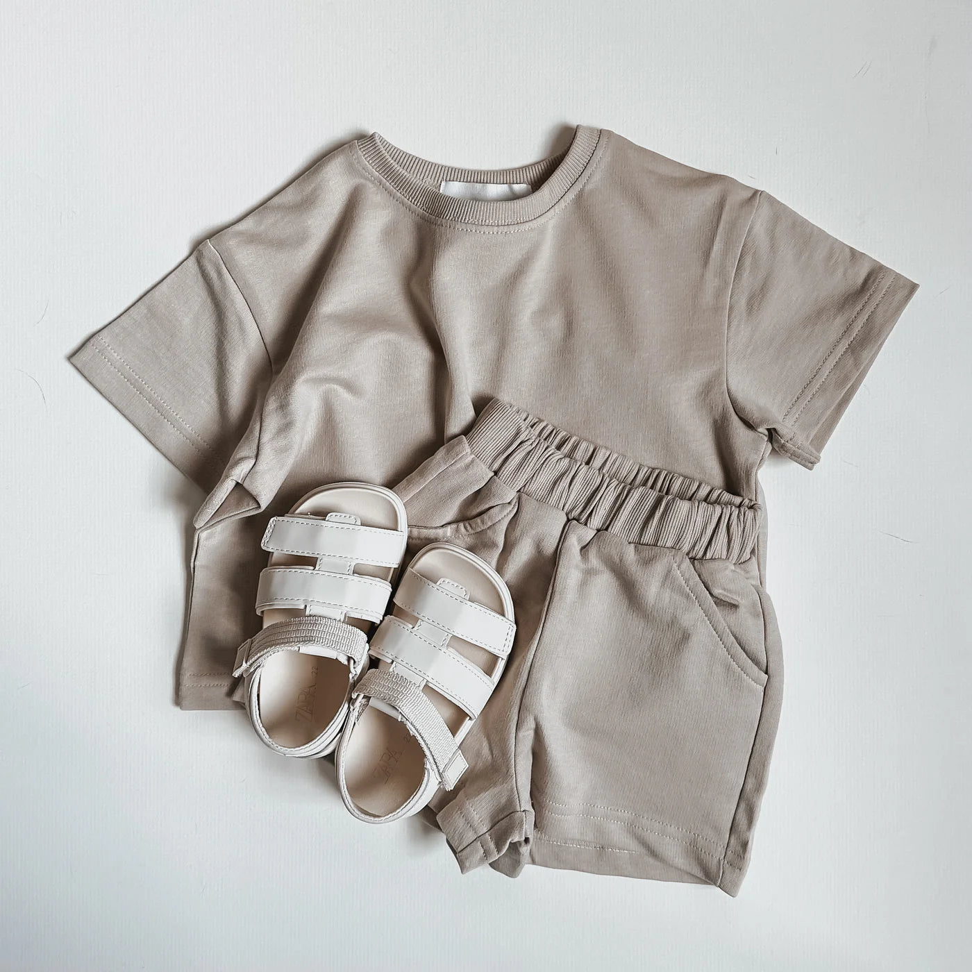 Oversized Summer Set - Beige