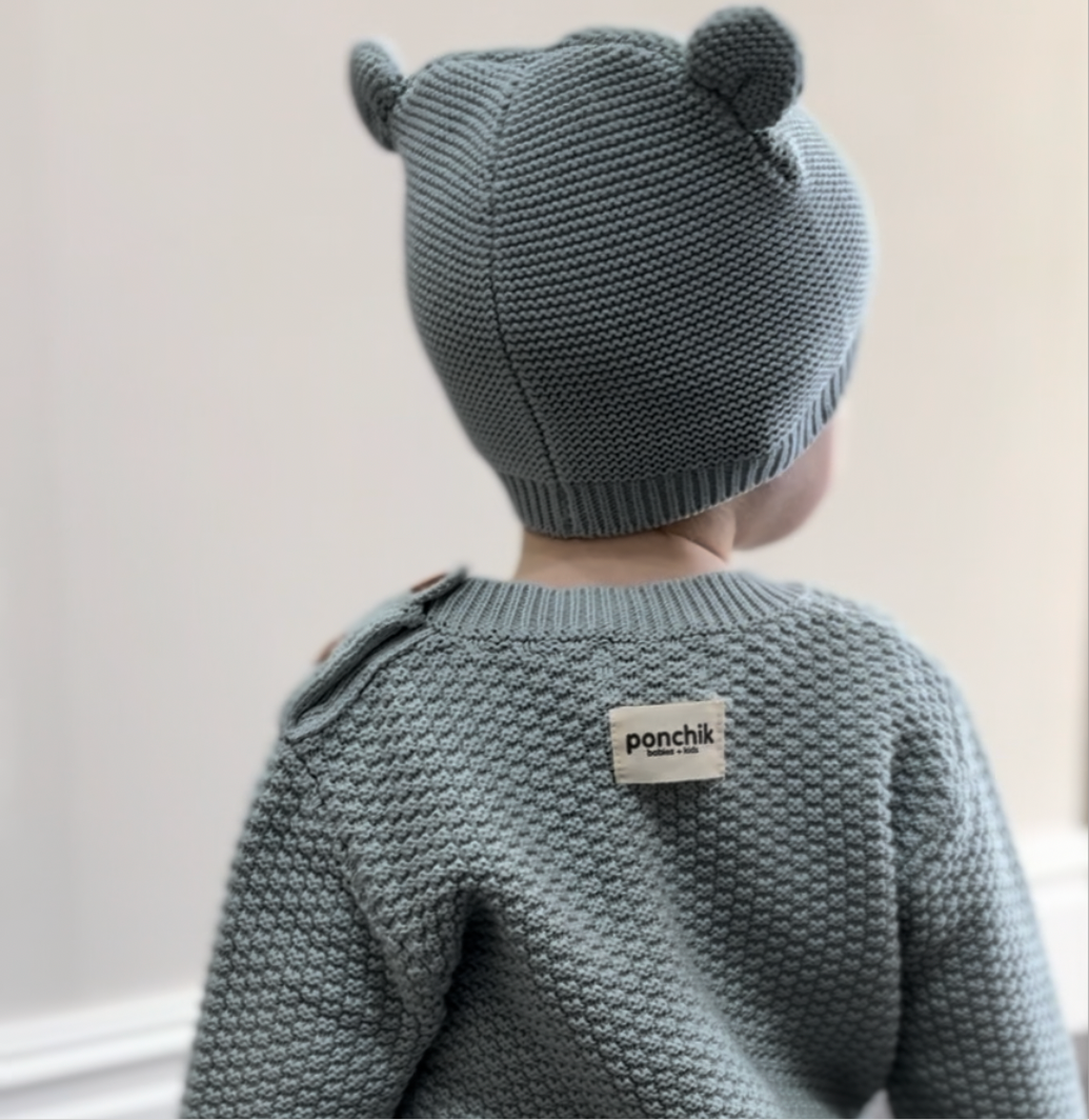 Bubble Knit Jumper - Jade