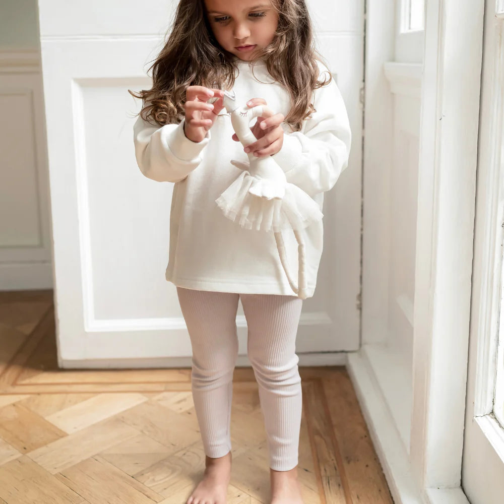 Ribbed Leggings -  Lilac