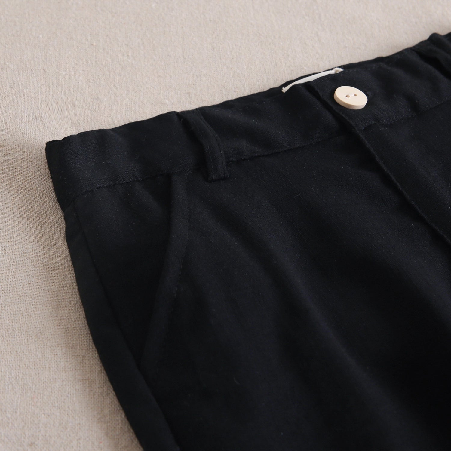 Basic Shorts For Boys in Black