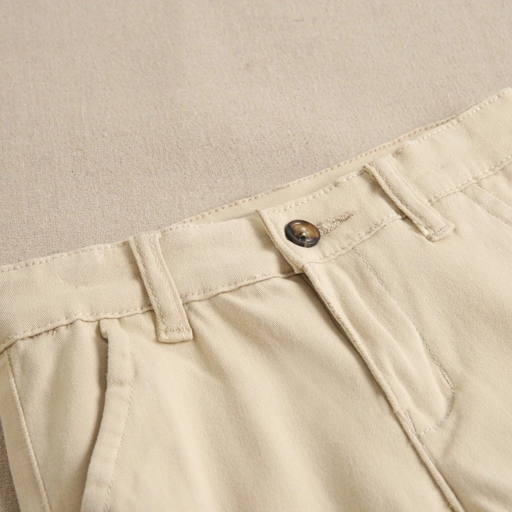 Slim Boy's Chino Pants with Adjustable Waist.