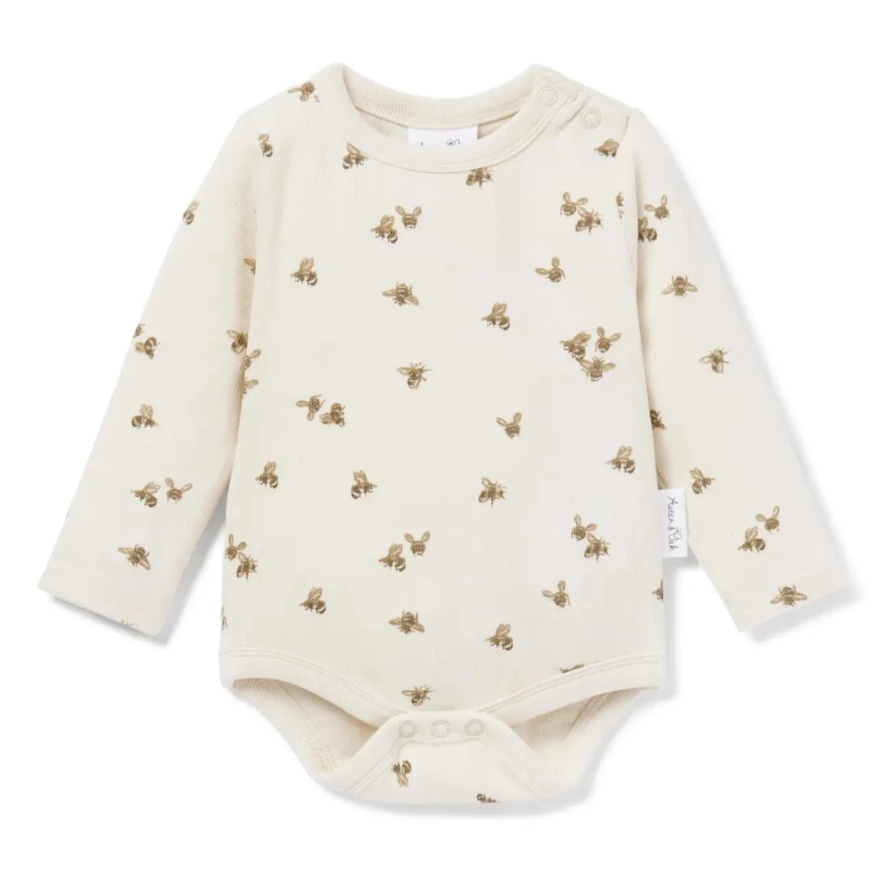 Bee Lux Rib Onesie