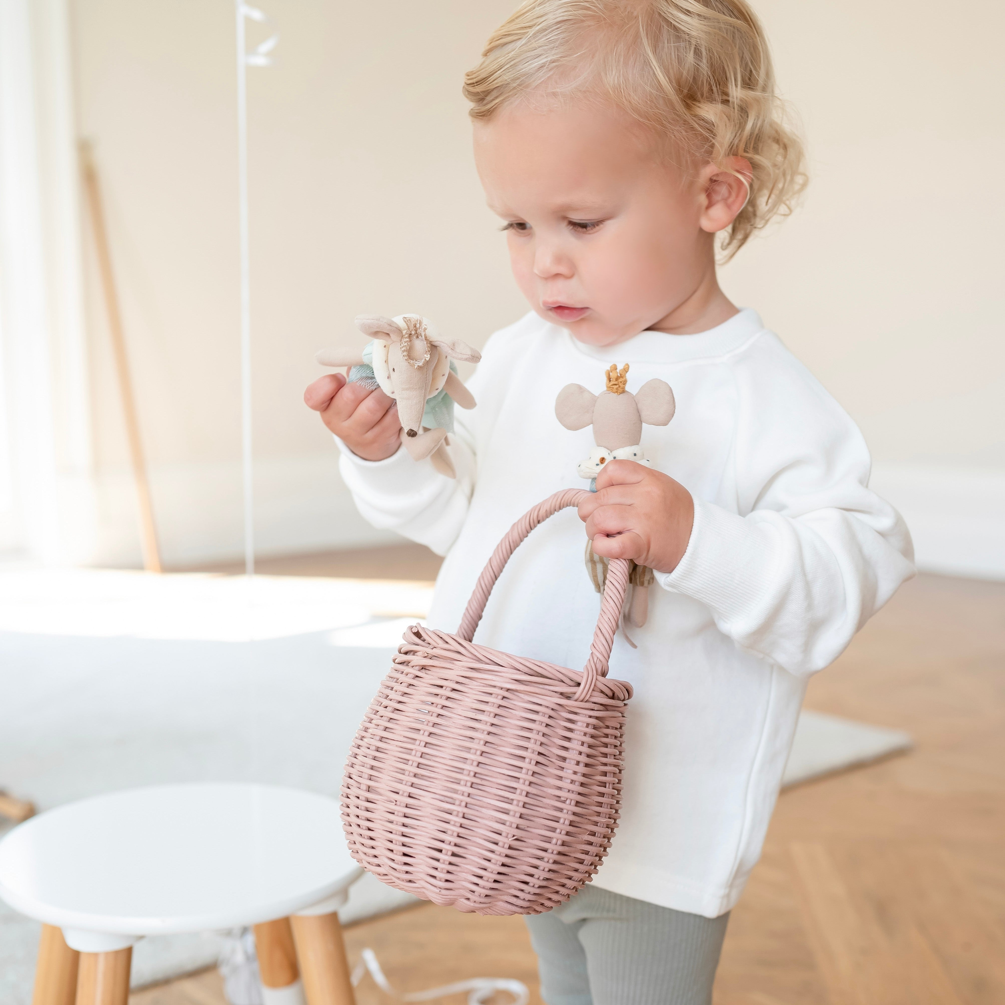 Cotton Sweatshirt - Ivory