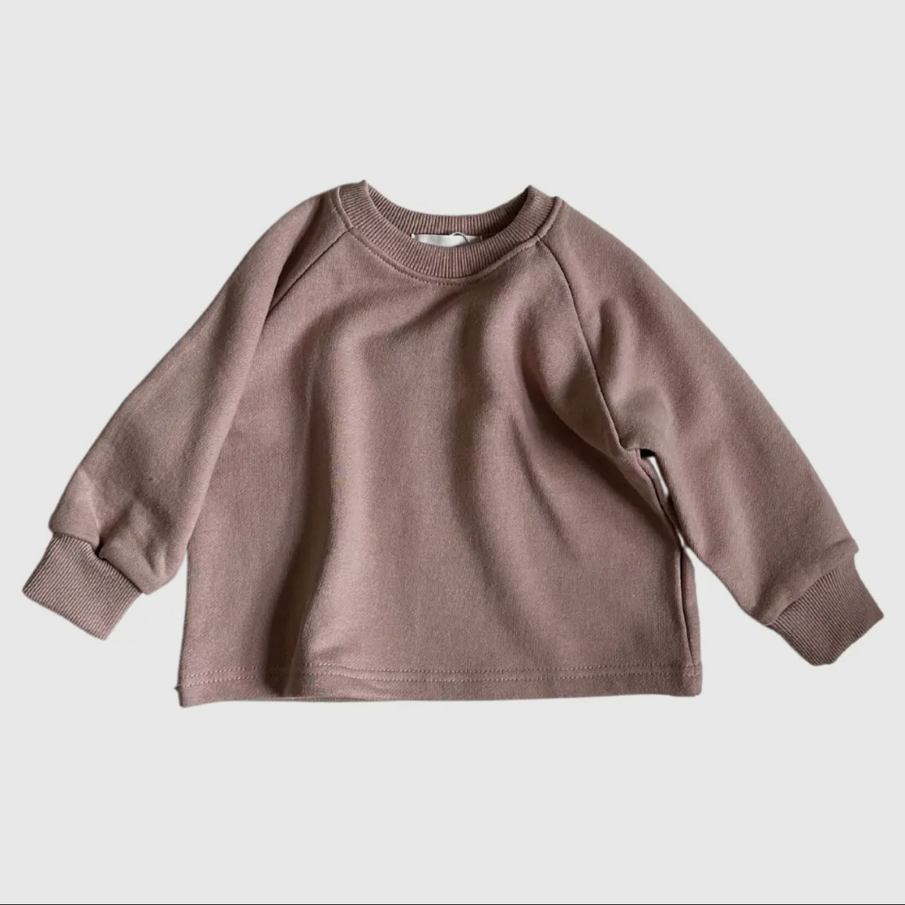 Cotton Sweatshirt - Dusty Pink