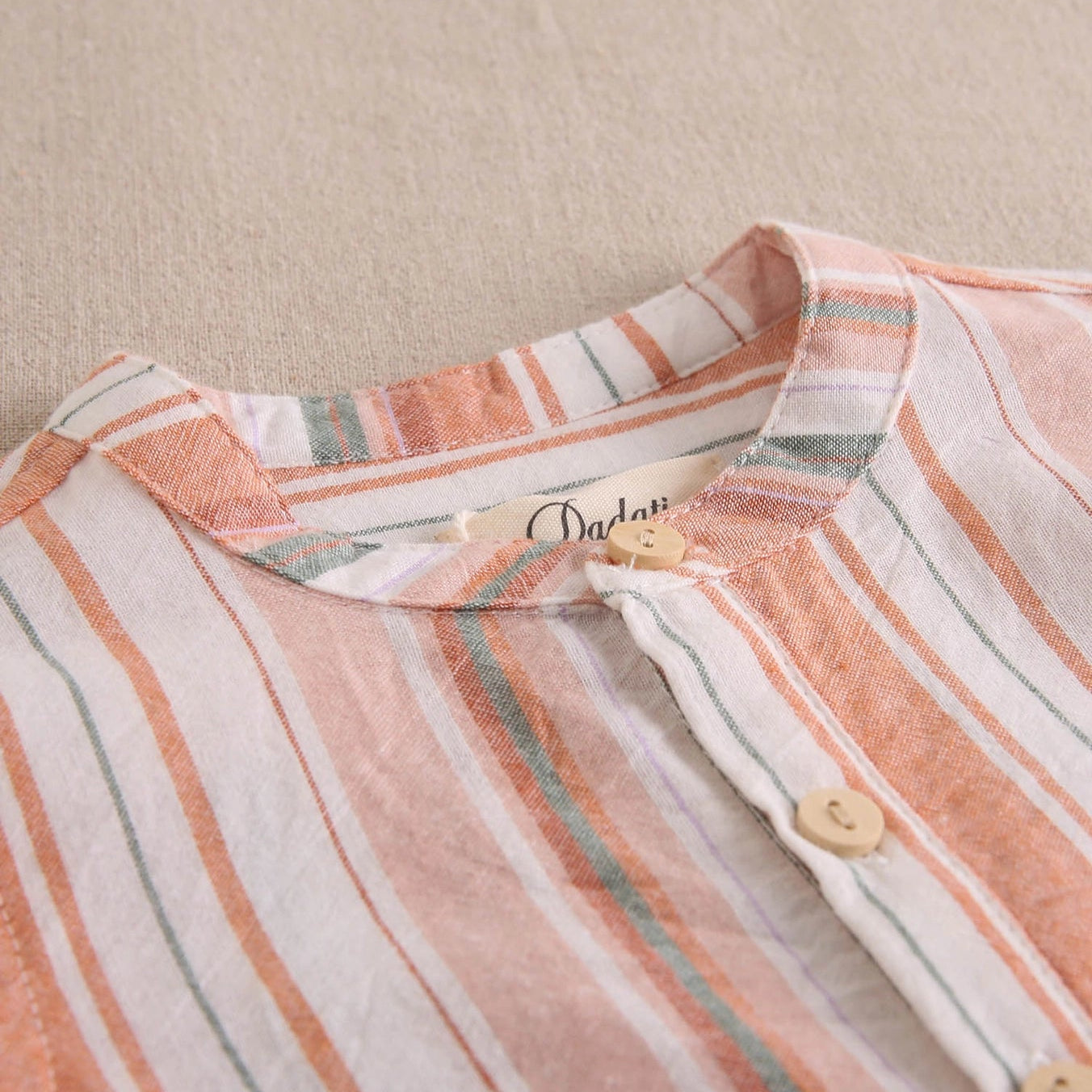 Baby Boy Set with Long-Sleeve Shirt and White Shorts